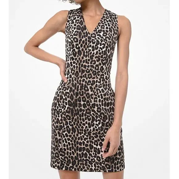 Michael Kors Dresses New Michael Kors Large 298 Beige Black